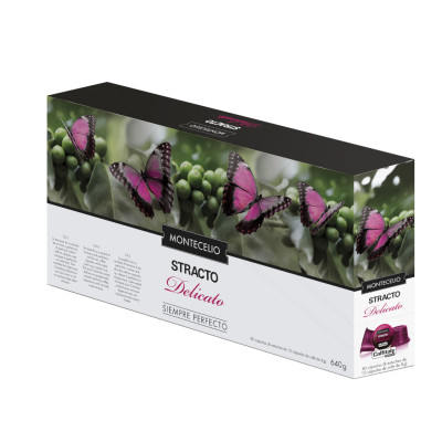 Cápsulas de Café Sabor Delicatto 80 unidades - Montecelio Stracto | Cafento Shop