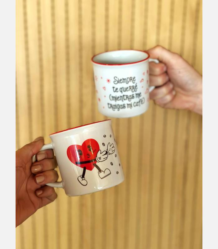 Pack 1 kilo de café molido + Taza Coffee Lovers