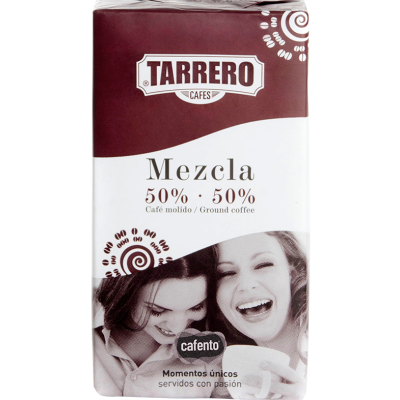 Café Tarrero vacío exprés 50/50 molido - 250g | Cafento Shop