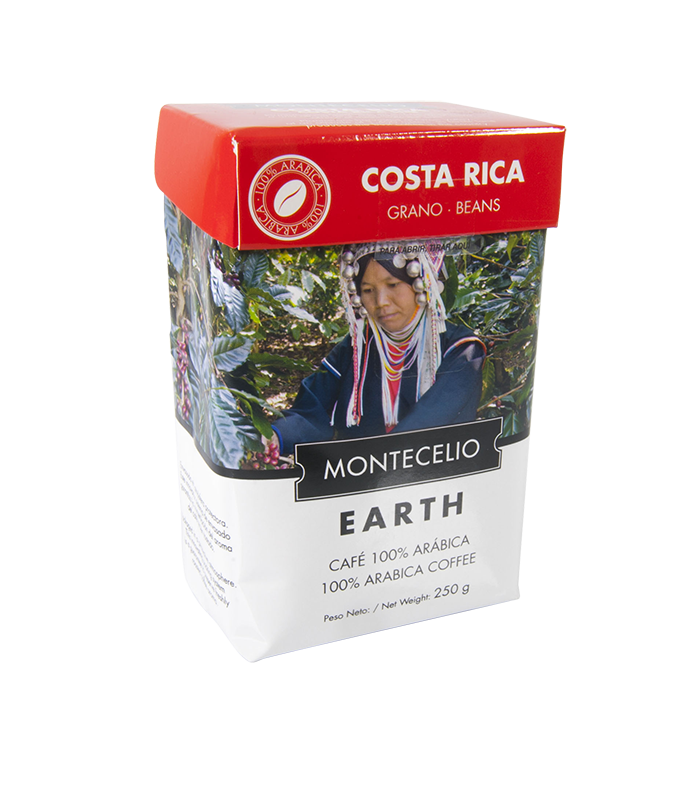Café Montecelio Earth de Costa Rica en grano - 250g | Cafento Shop