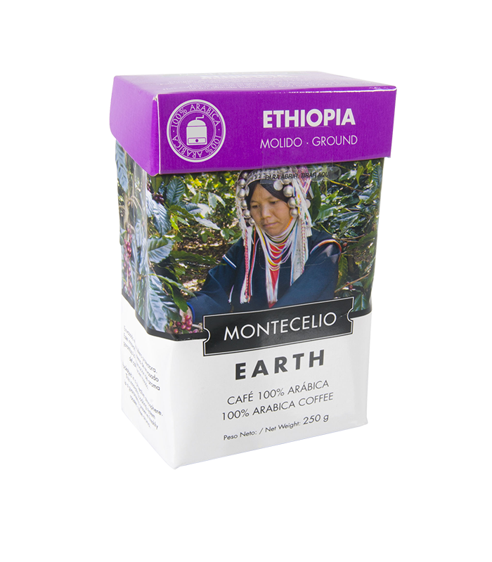 Café Montecelio earth etiophia molido - 250g | Cafento Shop