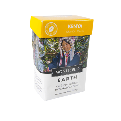Café Montecelio Earth de Kenia en grano - 250g | Cafento Shop