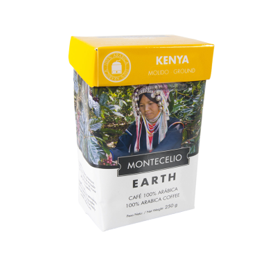 Café Montecelio earth kenya molido - 250 g | Cafento Shop