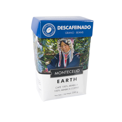 Café en grano descafeinado 100% Arábica - Montecelio Earth | Cafento Shop