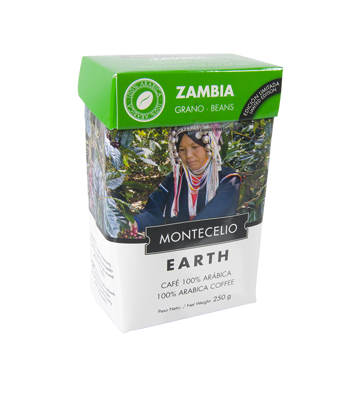 Café Montecelio Earth de Zambia en grano - 250g - | Cafento Shop
