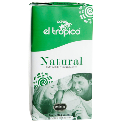 Café El Trópico natural molido - 250g | Cafento Shop