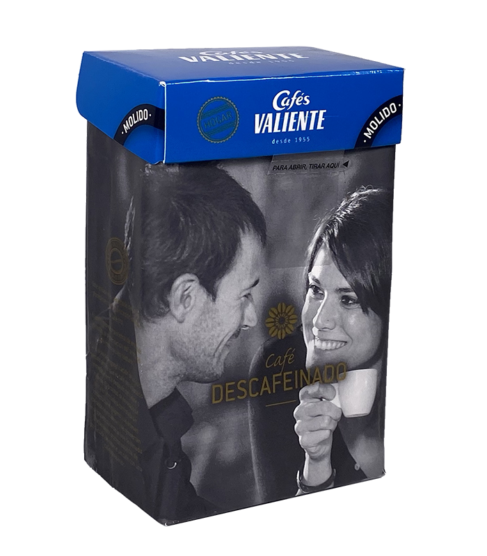 Café Valiente descafeinado molido - 250g | Cafento Shop