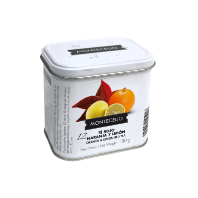 Nº12 lata té rojo naranja limón 180g | Cafento Shop
