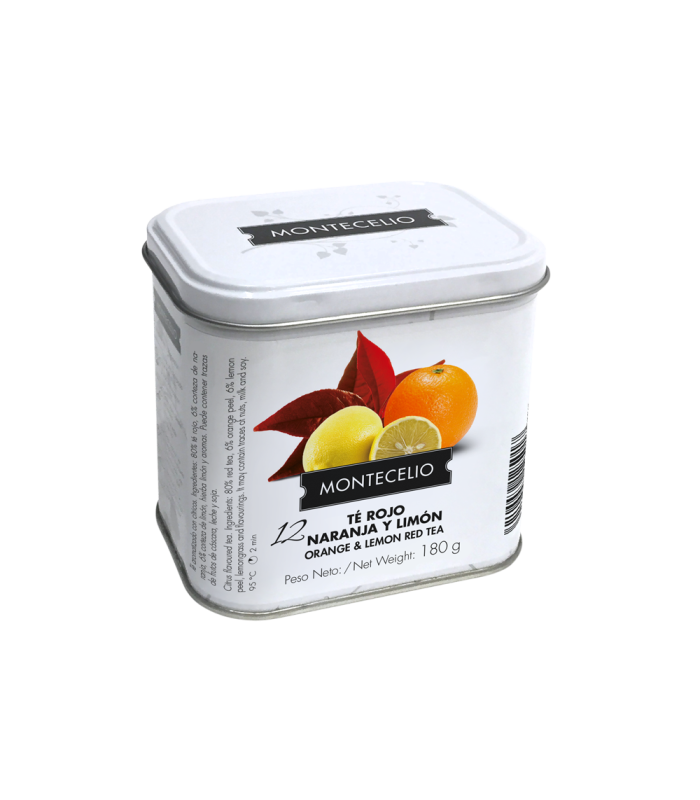 Nº12 lata té rojo naranja limón 180g | Cafento Shop