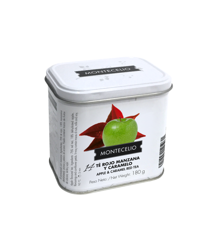 Nº14 lata de té rojo con manzana y caramelo 180g | Cafento Shop