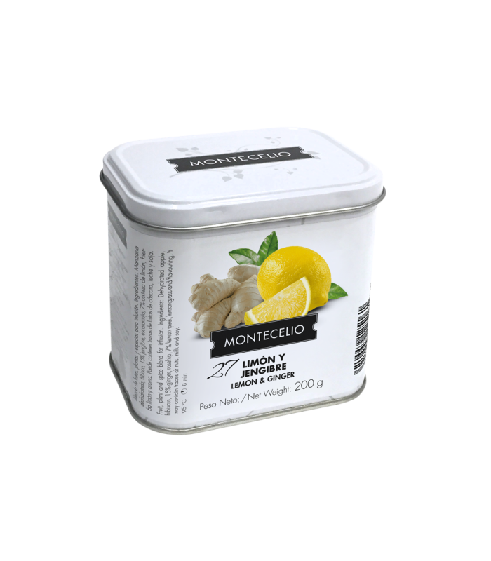 Nº27 lata de infusión de limón y jengibre 200g | Cafento Shop