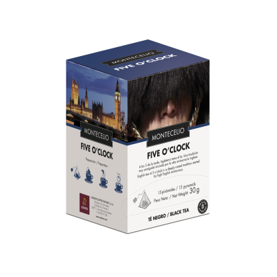 Piramides Montecelio Five O`Clock - Té negro | Cafento Shop