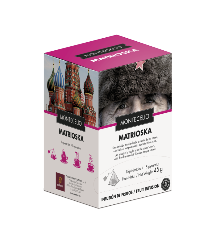 Piramides Montecelio Matrioska - Infusión de frutos | Cafento Shop