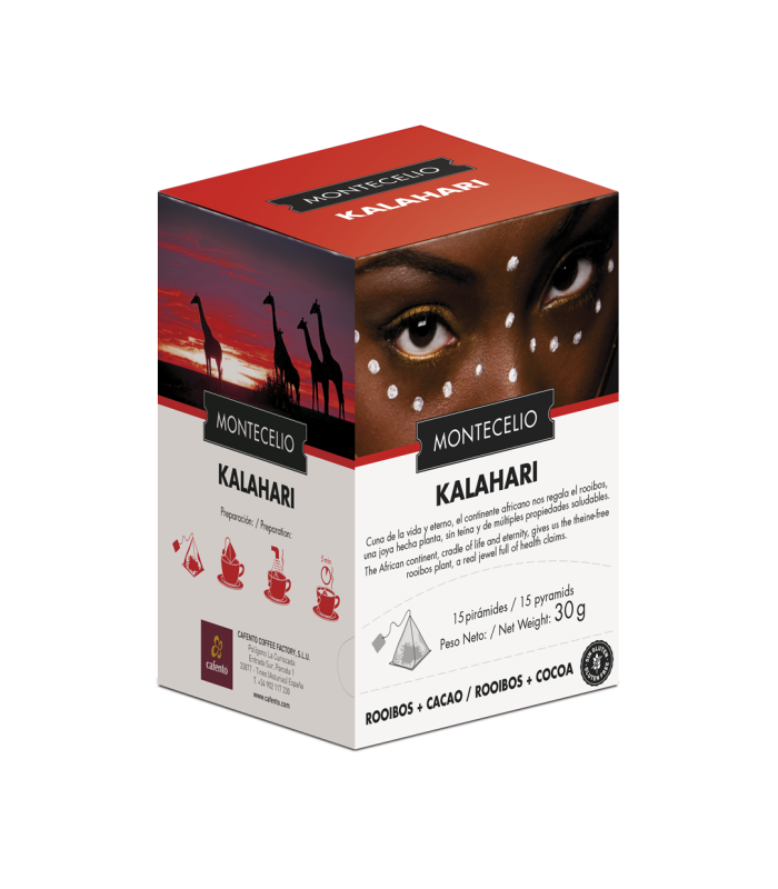Pirámides Montecelio Kalahari - Rooibos y cacao | Cafento Shop