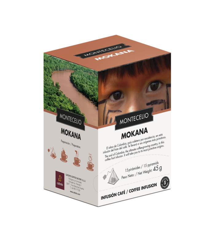 Piramides Montecelio - Mokana - Infusión café | Cafento Shop