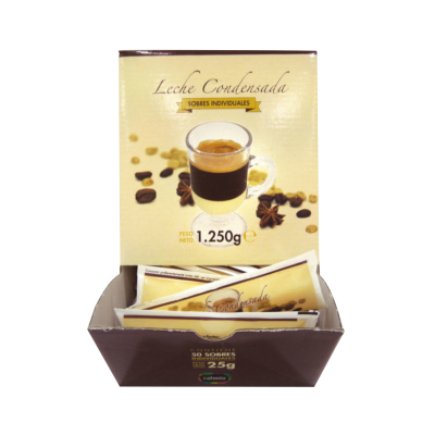 Leche condensada desnatada Imperial - 50 Monodosis | Cafento Shop