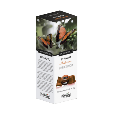 Cápsulas de Café Sabor Intenso 10 unidades - Montecelio Stracto | Cafento Shop