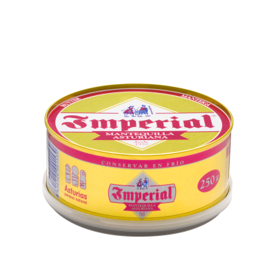 Mantequilla tradicional sin sal Imperial - 250g | Cafento Shop