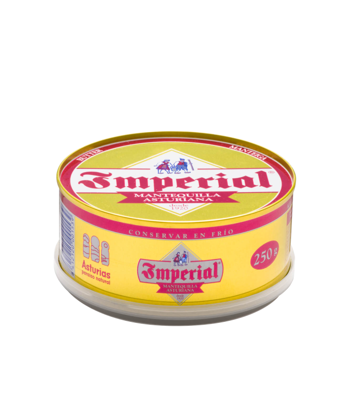 Mantequilla tradicional sin sal Imperial - 250g | Cafento Shop