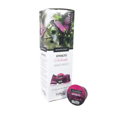 Cápsulas de Café Sabor Delicatto 10 Unidades - Montecelio Stracto | Cafento Shop