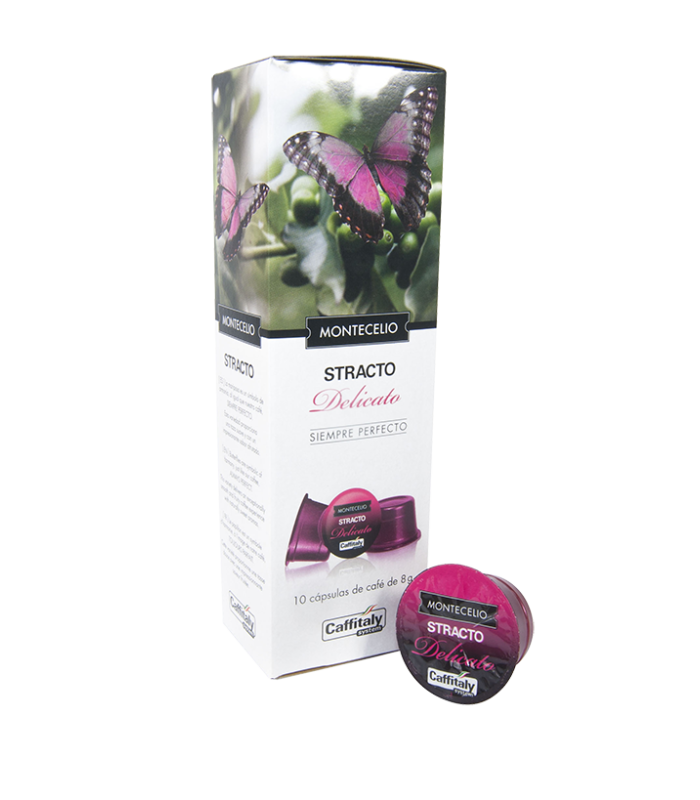 Cápsulas de Café Sabor Delicatto 10 Unidades - Montecelio Stracto | Cafento Shop