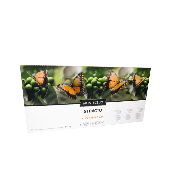 Cápsulas de Café Intenso 80 Unidades - Montecelio Stracto | Cafento Shop