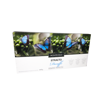 Cápsulas de Café Sabor Descafeinado 80 unidades - Montecelio Stracto | Cafento Shop