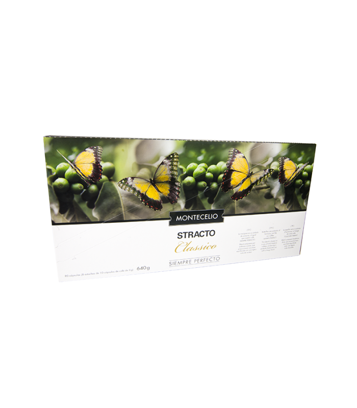 Cápsulas de Café sabor Classico 80 Unidades - Montecelio Stracto | Cafento Shop