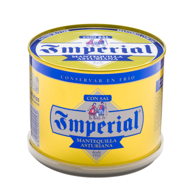 Mantequilla tradicional con sal Imperial - 500g | Cafento Shop