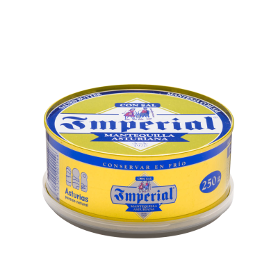 Mantequilla tradicional con sal Imperial - 250g | Cafento Shop