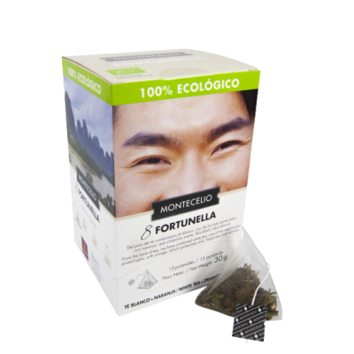 Pirámides Montecelio - Fortunella - Té blanco + naranja ecológico | Cafento Shop