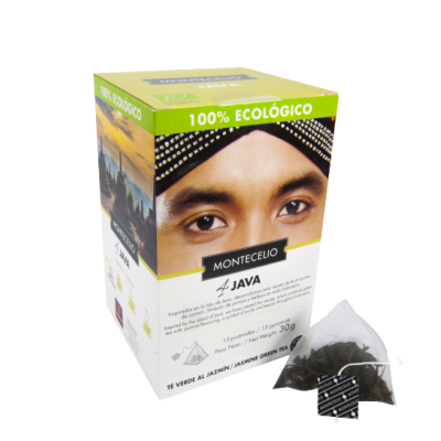 Pirámides Montecelio - Java - Té verde al jazmín ecológico | Cafento Shop