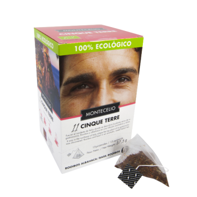 Pirámides Montecelio - Cinque Terre - Rooibos y albahaca - Ecológico | Cafento Shop