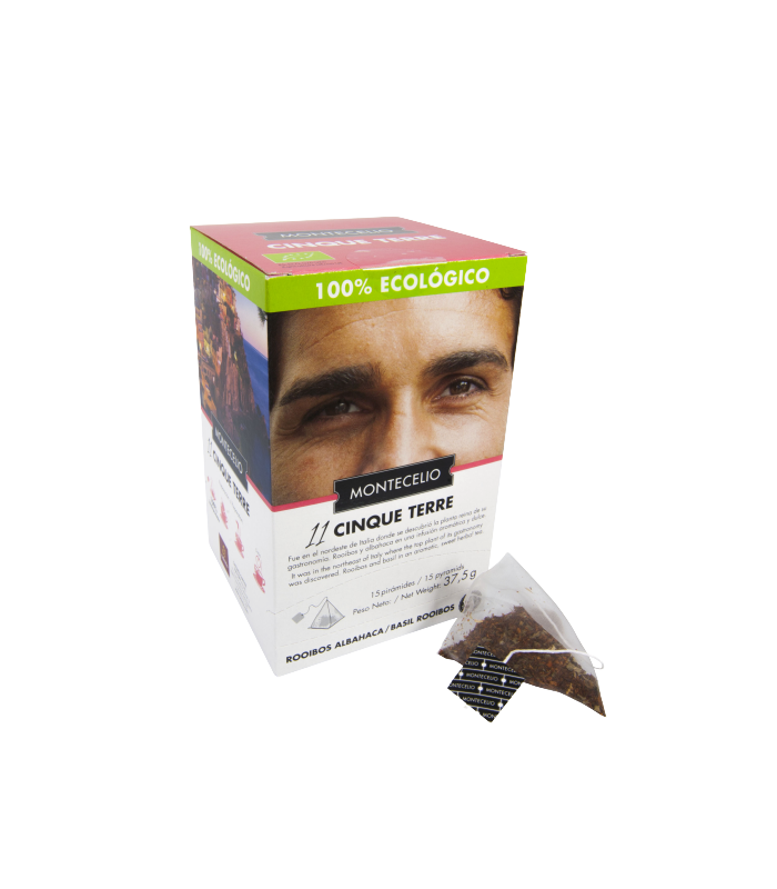 Pirámides Montecelio - Cinque Terre - Rooibos y albahaca - Ecológico | Cafento Shop