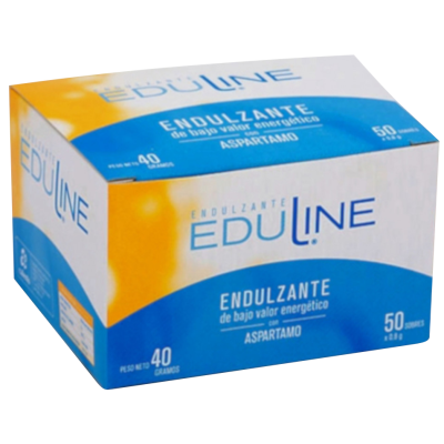 Edulcorante Eduline con aspartamo - 50 dosis | Cafento Shop