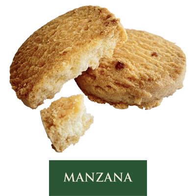 Galletas artesanas de manzana. Caja 500gr. | Cafento Shop