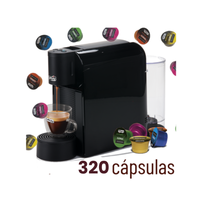 Cafetera S35R y 320 cápsulas Montecelio. | Cafento Shop
